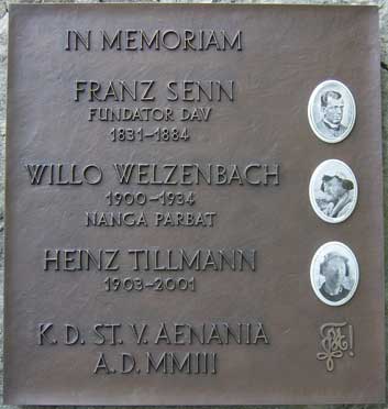Franz Senn, Willo Welzenbach, Heinz Tillmann
